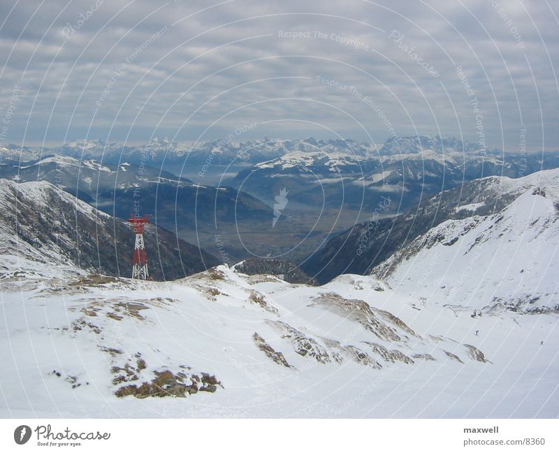 cellamsee Glacier Winter Austria Mountain Alps Snow