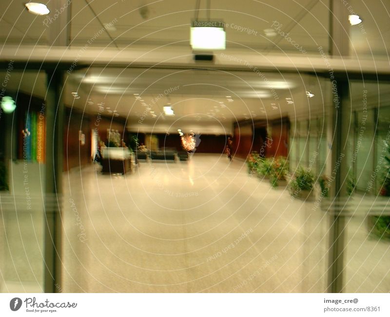 lobby Main hall Motion blur Photographic technology Welcome Warehouse Blur