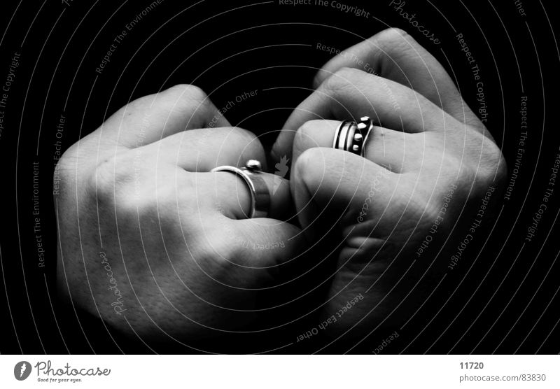 infinity Hand Fingers To hold on Heat Cold Intuition Winter Trust Black & white photo Woman Keep sth. closed  button Circle