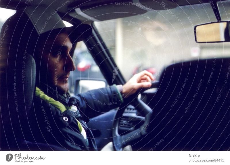 l0wraida Face Mirror Masculine Man Adults Car Jacket Cap Designer stubble Driving Authentic Moody Serene Concentrate Mobility Style Driver Steering wheel