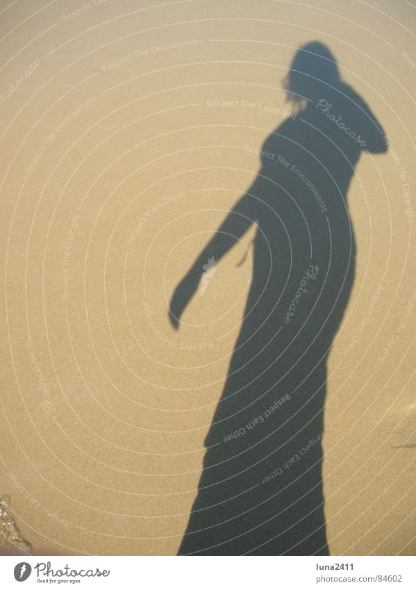 shade Netherlands Self portrait Ocean Coast Surf Woman Silhouette Feminine Beach me Texel Shadow Sun Throw
