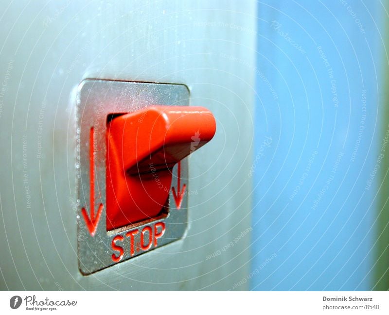 stopper Switch Buttons Stop Red Lever Elevator Emergency Kill Quit Things from