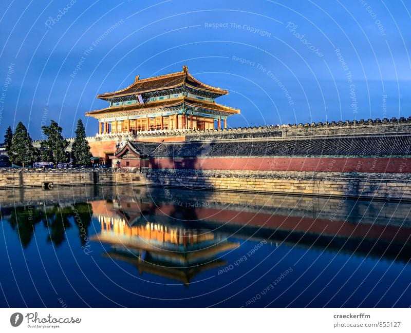 Beijing Vacation & Travel Tourism Trip Far-off places Sightseeing City trip China Asia Capital city Downtown Old town Deserted Palace Manmade structures