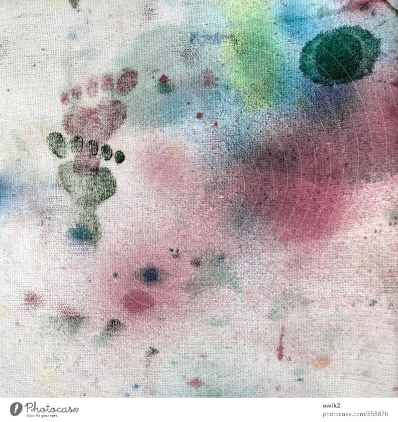 Small feet Art Work of art Painting and drawing (object) Simple Brash Happiness Near Cute Trashy Crazy Joy Design Ease Whimsical Innocent Tracks Footprint Toes