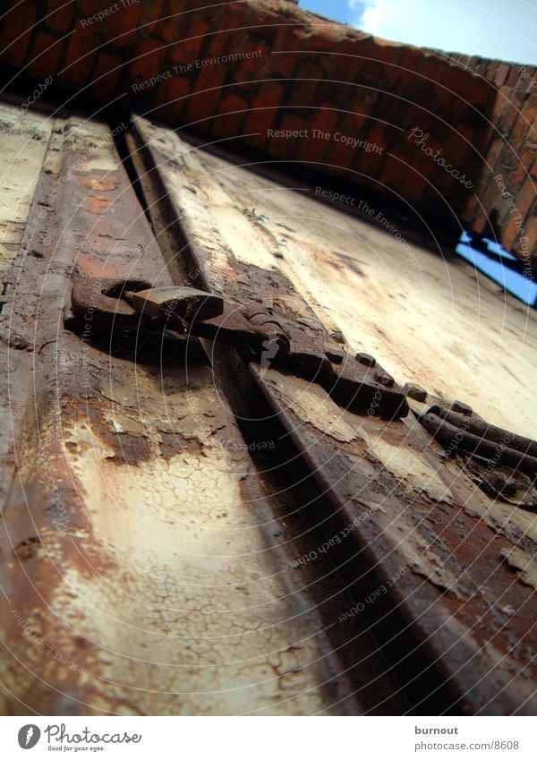 gate Industry Gate Rust Castle Metal Old Door