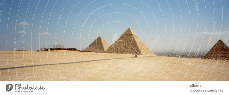 pyramids Egypt Cairo Sandstone Architecture Pyramid