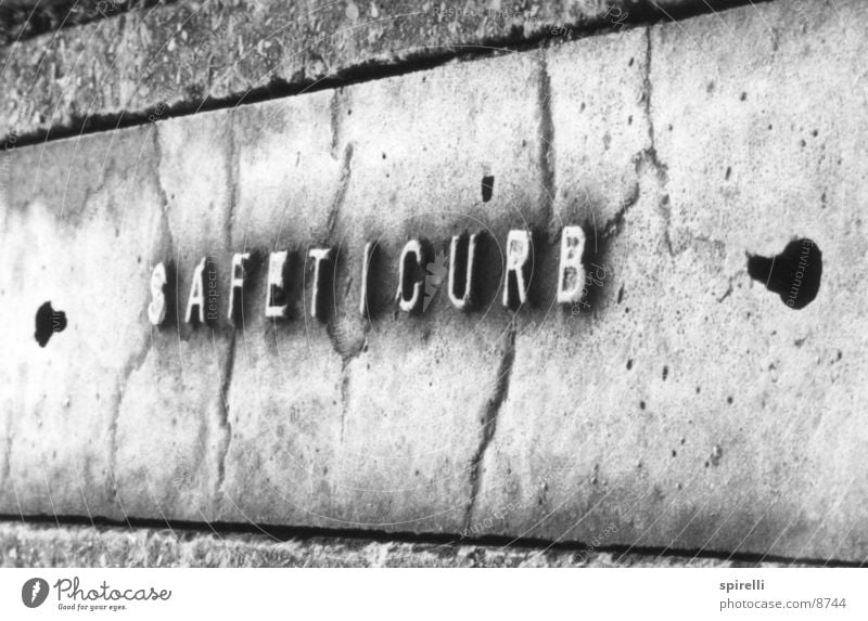 safeticurb Typography Letters (alphabet) Things letter capitals Street