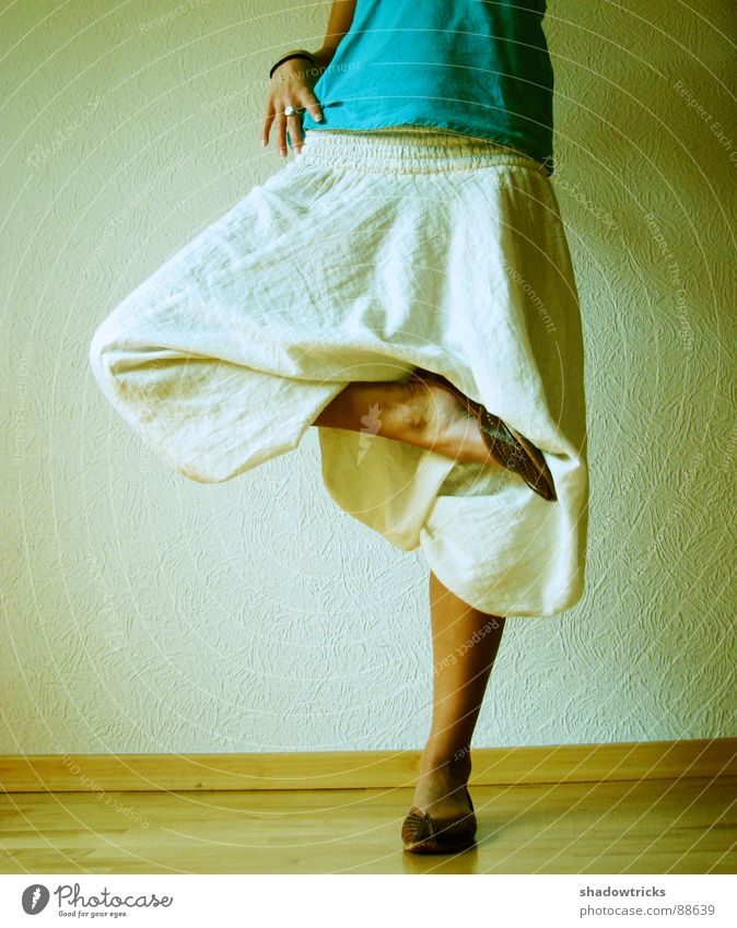 Fashion from India Pants Posture Woman Feminine Footwear Hand Green Clothing Wallpaper Stand Legs garment One-legged one-leggedness On one leg