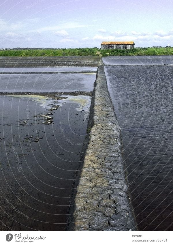 salt garden Craft (trade) Saltworks Mud Ocean Lake Waves House (Residential Structure) Shed Come Footbridge Division Water Old Loneliness abandoned desalting