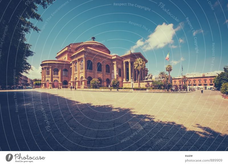 Teatro Massimo Style Vacation & Travel Tourism Sightseeing City trip Theatre Culture Opera house Town Capital city Places Manmade structures Building