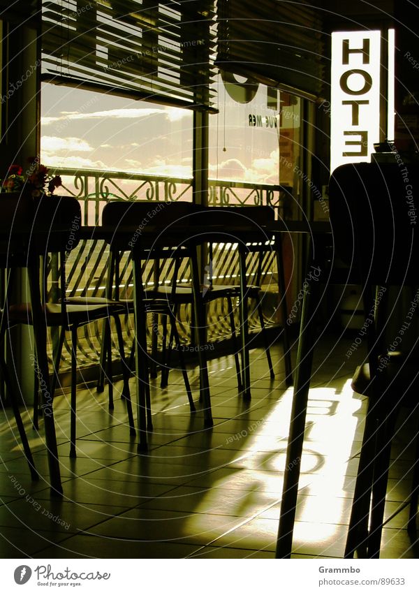 sea view Hotel Table Vantage point France Vacation & Travel Memory Gastronomy keywords annoying Chair Shadow
