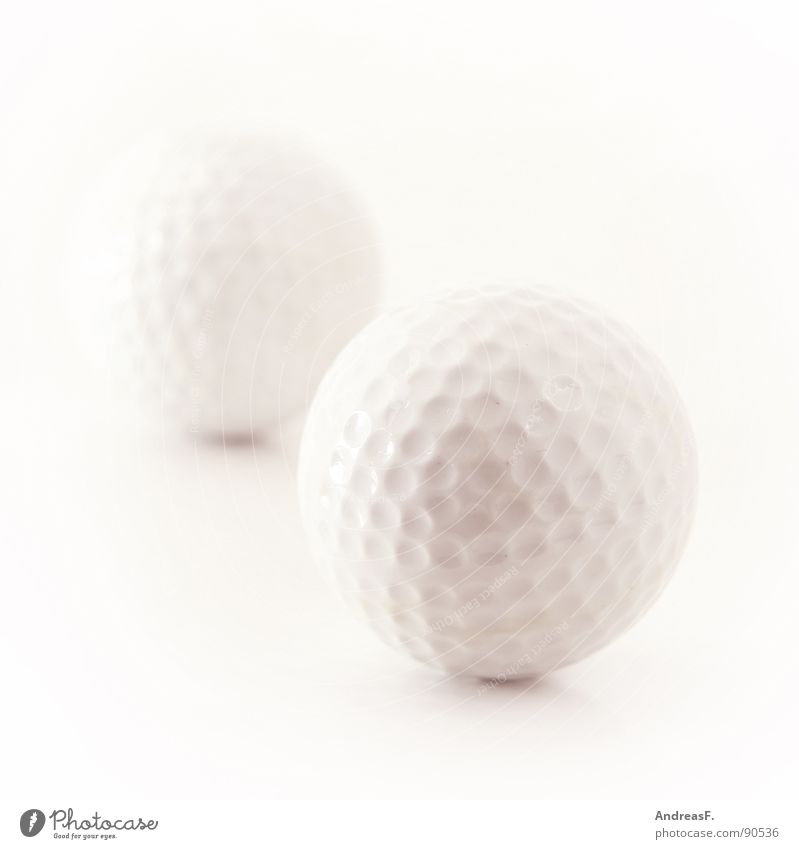 Golf. Golf ball White Mini golf Leisure and hobbies Playing Golf course Golfer Hard Sports Ball High-key Bright Statue