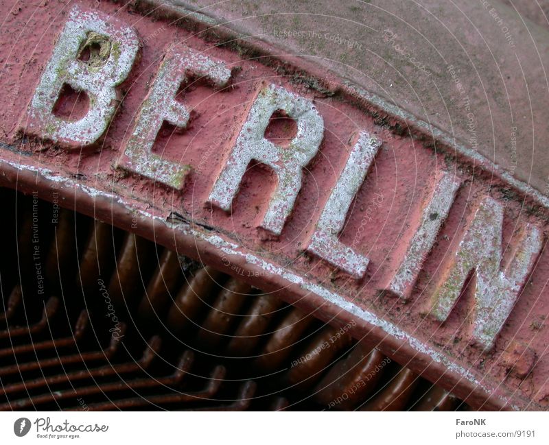 Berlin Town Red Macro (Extreme close-up) Close-up Rust