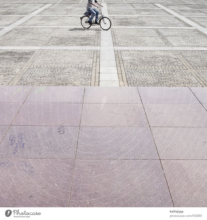 onemillion bicycles in berlin Bicycle Cycling Places Stone slab Granite Traffic infrastructure Marble Parade ground Paving tiles Paving stone Ladies' bicycle