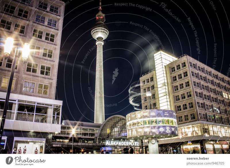 Berlin Alexanderplatz Capital city Downtown Populated House (Residential Structure) High-rise Tower Manmade structures Architecture Tourist Attraction Landmark