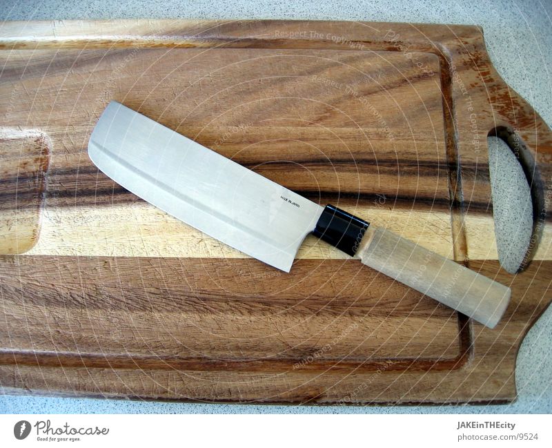 brodzeitbredl Brunch Wooden board Cut Mat Steel Preparation Nutrition Knives sharp knife Haircut Blade