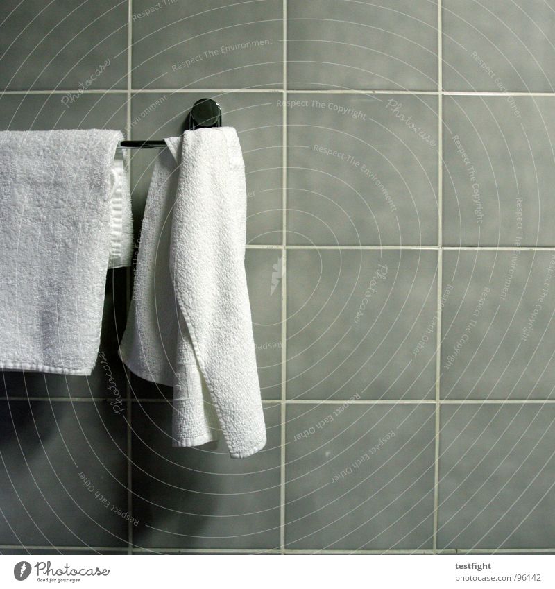 towels Hotel Bathroom Towel Flow Wall (building) Vacation & Travel In transit Tile striking Detail dry off Wellness