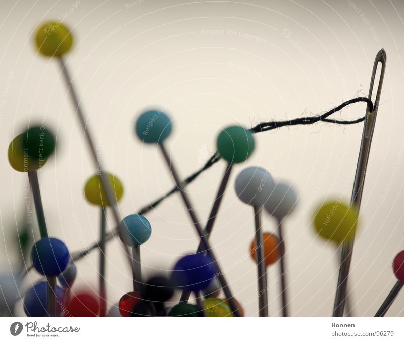 Colored Round Head Pins Stock Photos - Free & Royalty-Free Stock