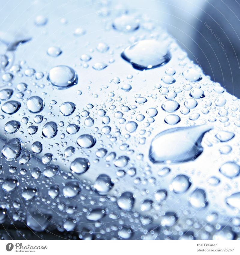 Chrome | Water Drops of water Inject Fresh Wet Bathroom Navigation Blue Bright cold metal drop splash Cool (slang) Take a shower