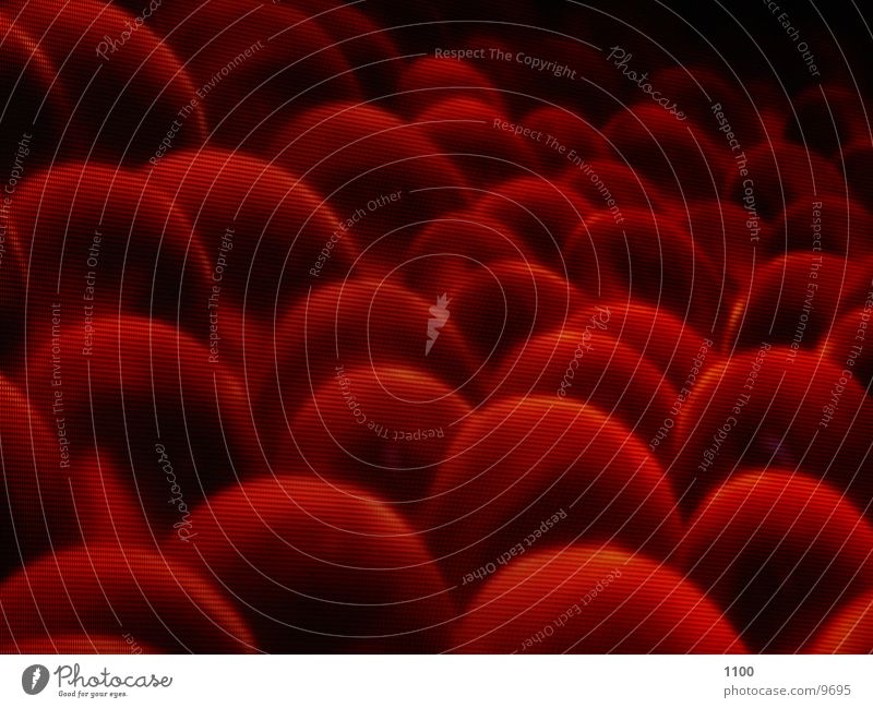 redscreen Red Screen Screenshot Abstract Electrical equipment Technology Structures and shapes Sphere Blow Deep