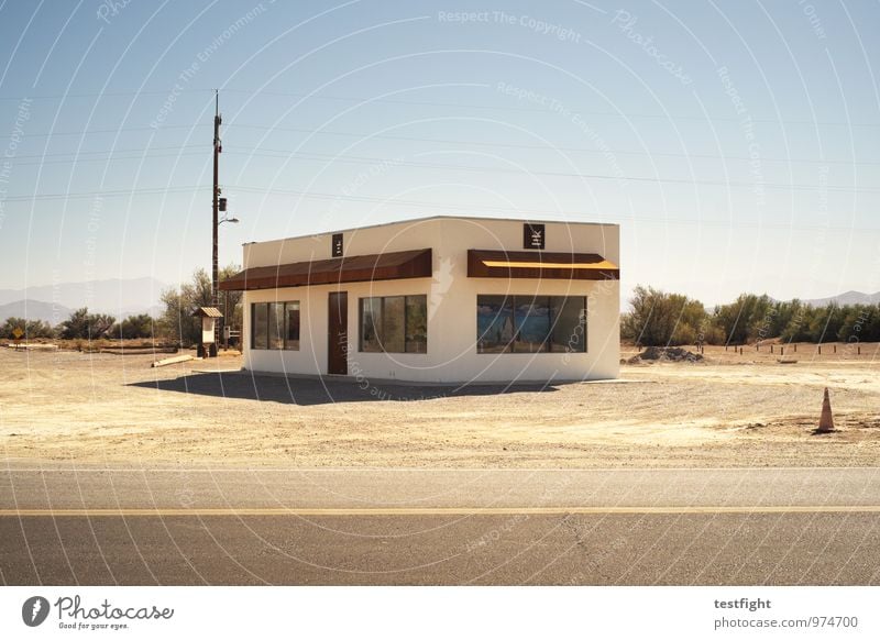 abandoned Environment Landscape Sand Summer Desert Nevada American Flag Americas Village Deserted House (Residential Structure) Ruin Manmade structures Building