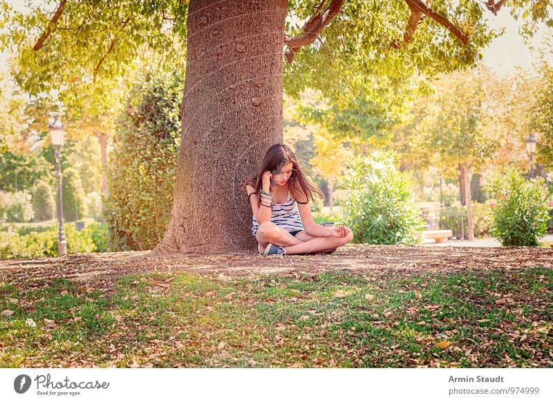 Human Relaxing Tree Under Stock Photos - Free & Royalty-Free Stock