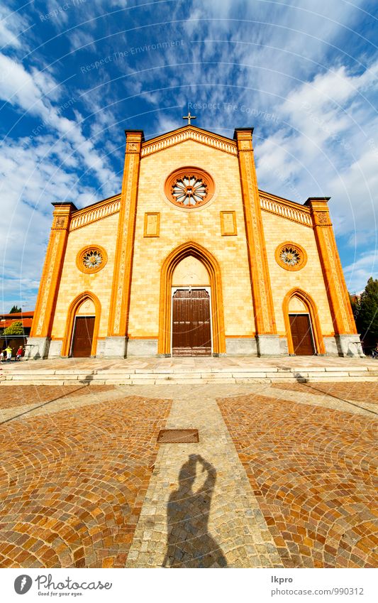 church in the villa cortese closed brick tower Vacation & Travel Tourism House (Residential Structure) Architecture Culture Plant Sky Summer Beautiful weather