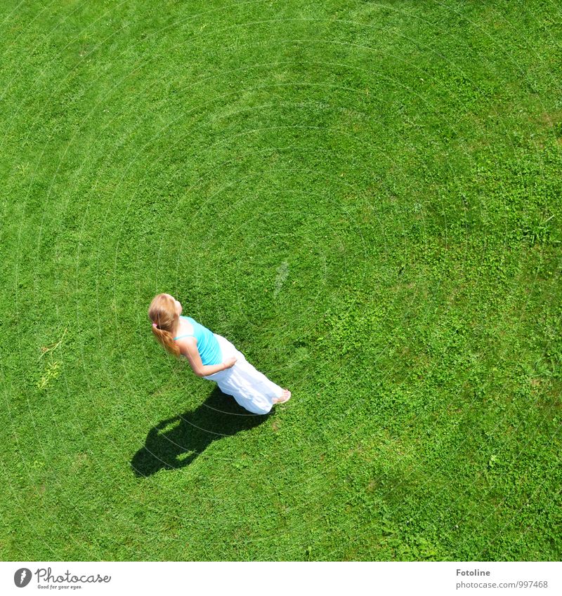 Right? Left? Right? Left? Human being Feminine Girl Infancy 1 8 - 13 years Child Environment Nature Plant Summer Beautiful weather Warmth Grass Garden Park