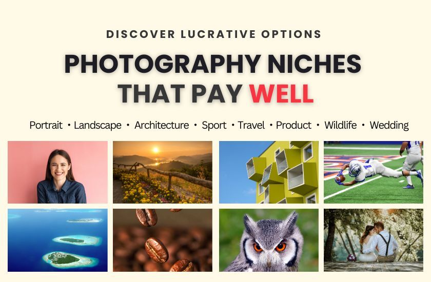 Photography niches that pay well